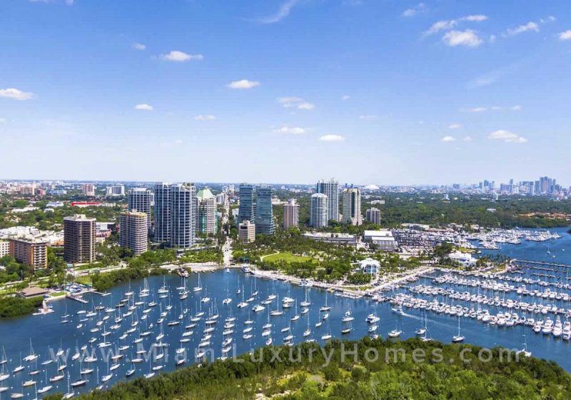 Dinney Key in Coconut Grove, Florida